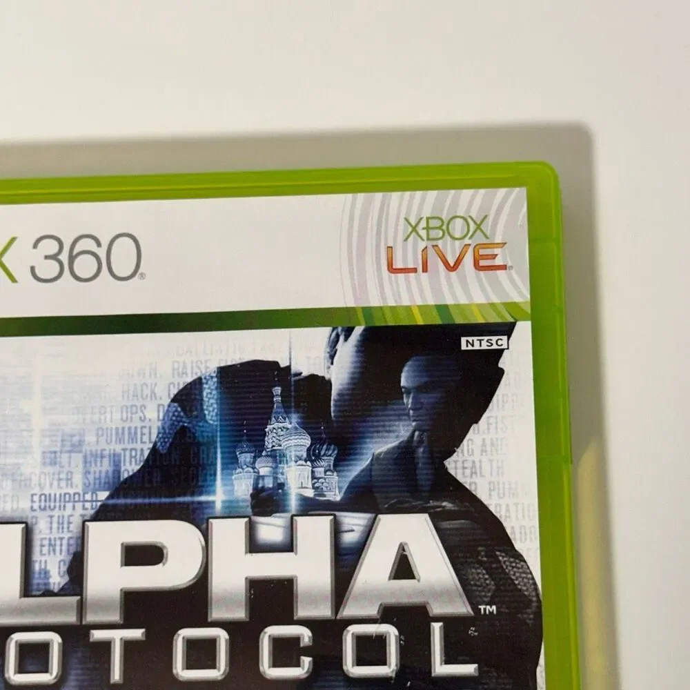 Alpha Protocol The Espionage RPG Xbox 360 Game 17+